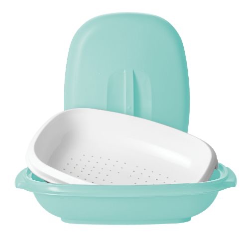 TRAVESSA COM ESCORREDOR ACTUALITÉ 1,5L ARUBA - TUPPERWARE