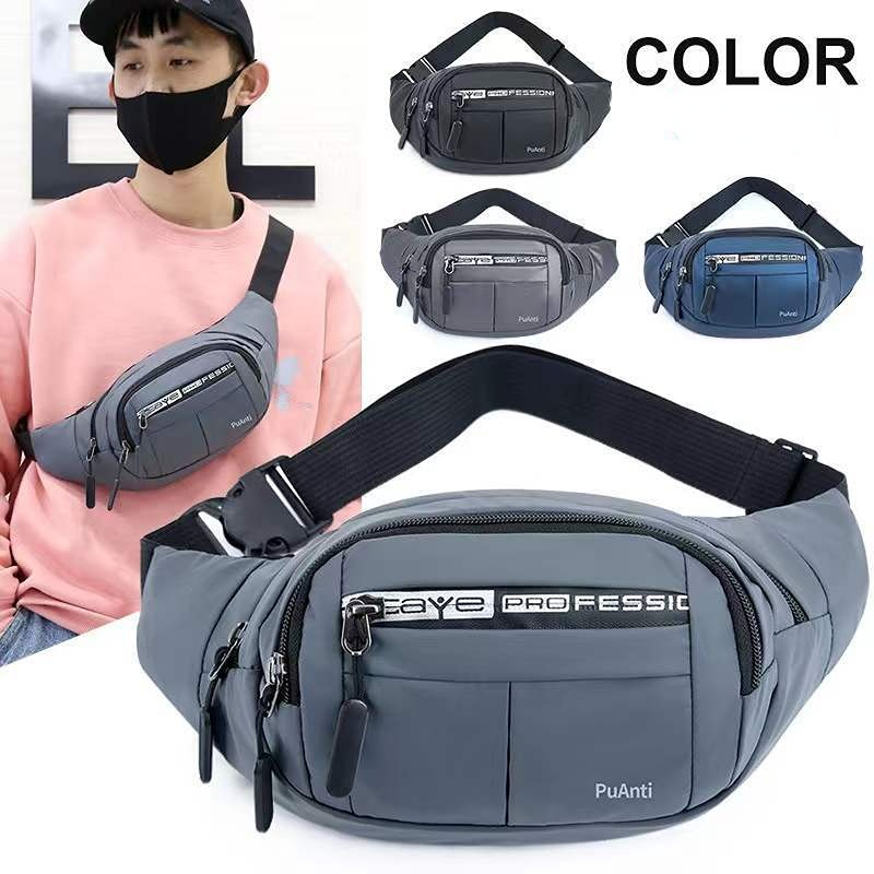 Pochete Masculina Impermeável resistente para uso diário organizadora ajustável Vários Modelo em Oferta na Shopee