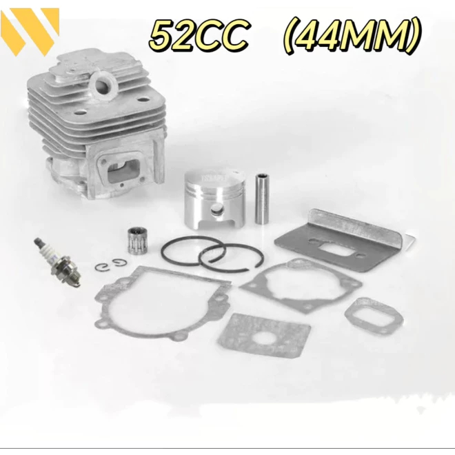 Cilindro completo para roçadeira 52cc 44mm