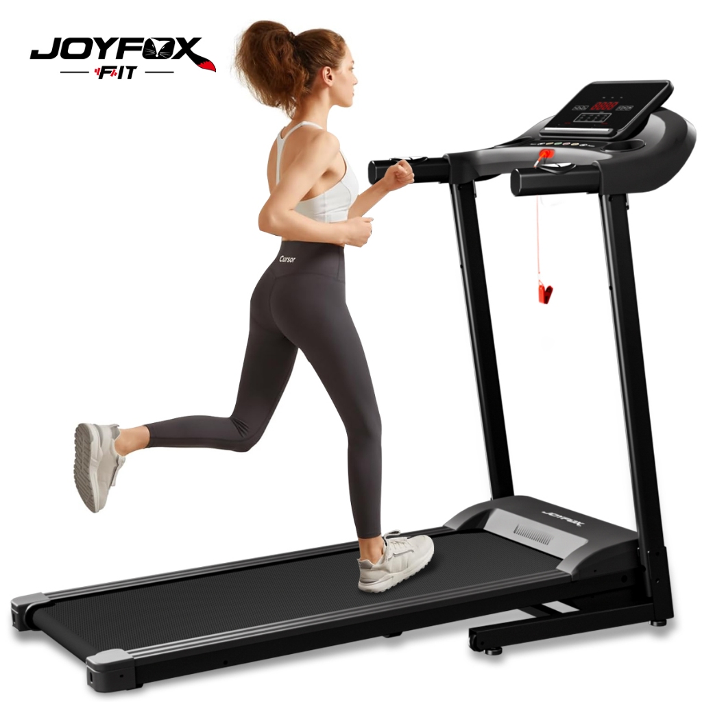 Esteira Ergométrica Elétrica Treadmills JOYFOX Dobrável Trainer 14Km/H 110kg 2.0HP 220V