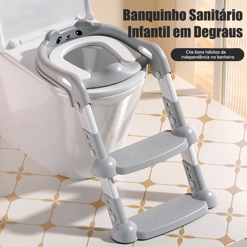 JOYA KID Assento Redutor Escadinha Infantil para Vaso Sanitário