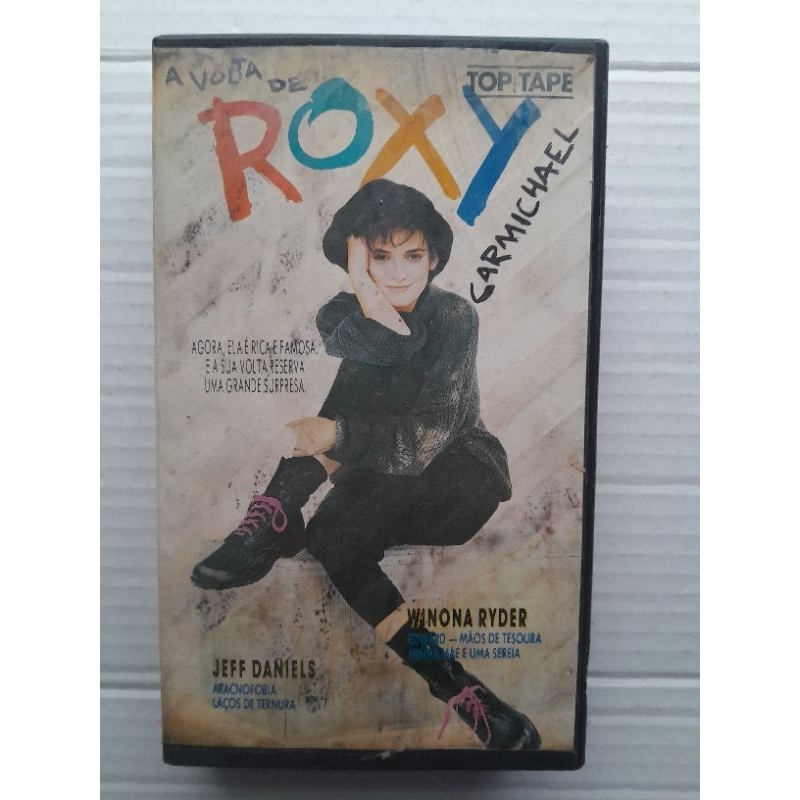 Fita Vhs A Volta DE Roxy Carmichael Original Legendado Winona Ryder (avaria capa)