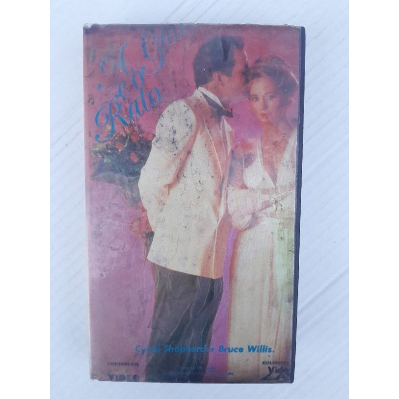 Fita Vhs A Gata e o Rato Original Legendado Bruce Willis ( capa com avaria)