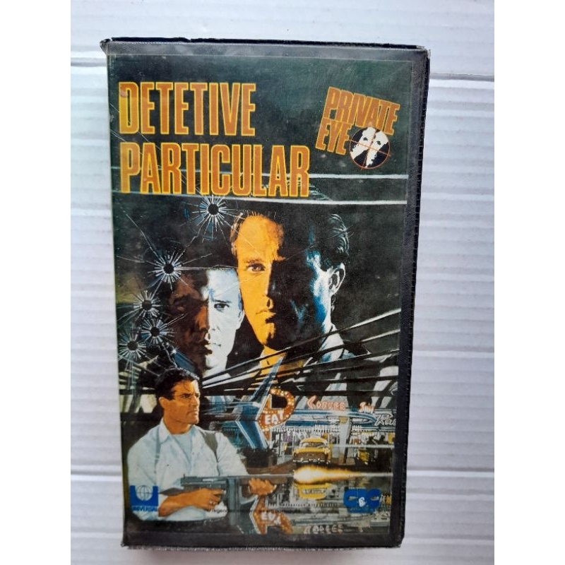 Fita Vhs Detetive Particular Original Legendado Michael Woods