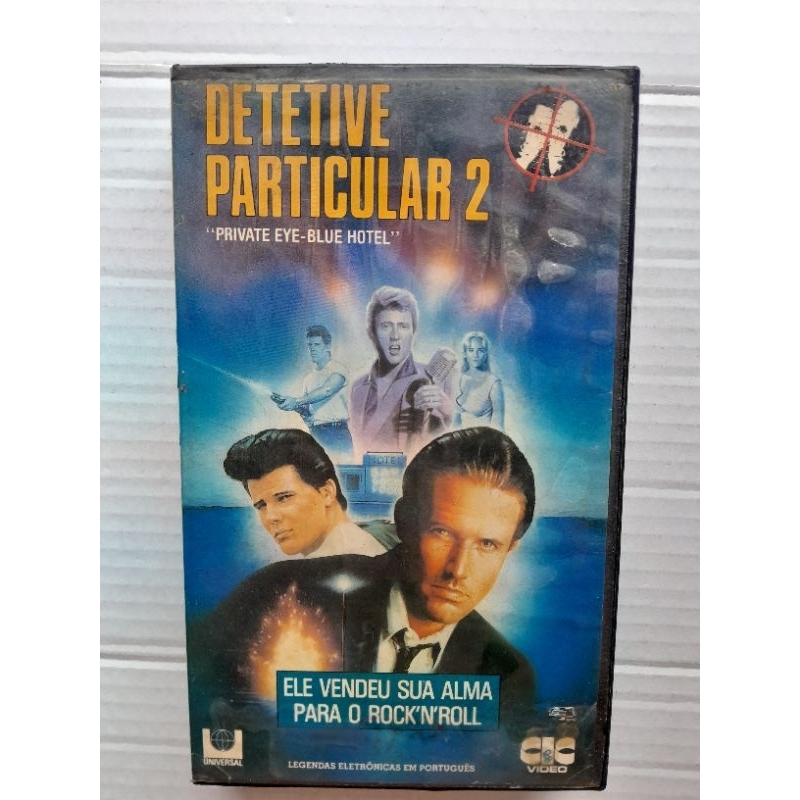 Fita Vhs Detetive Particular 2 Original Legendado Michael Woods
