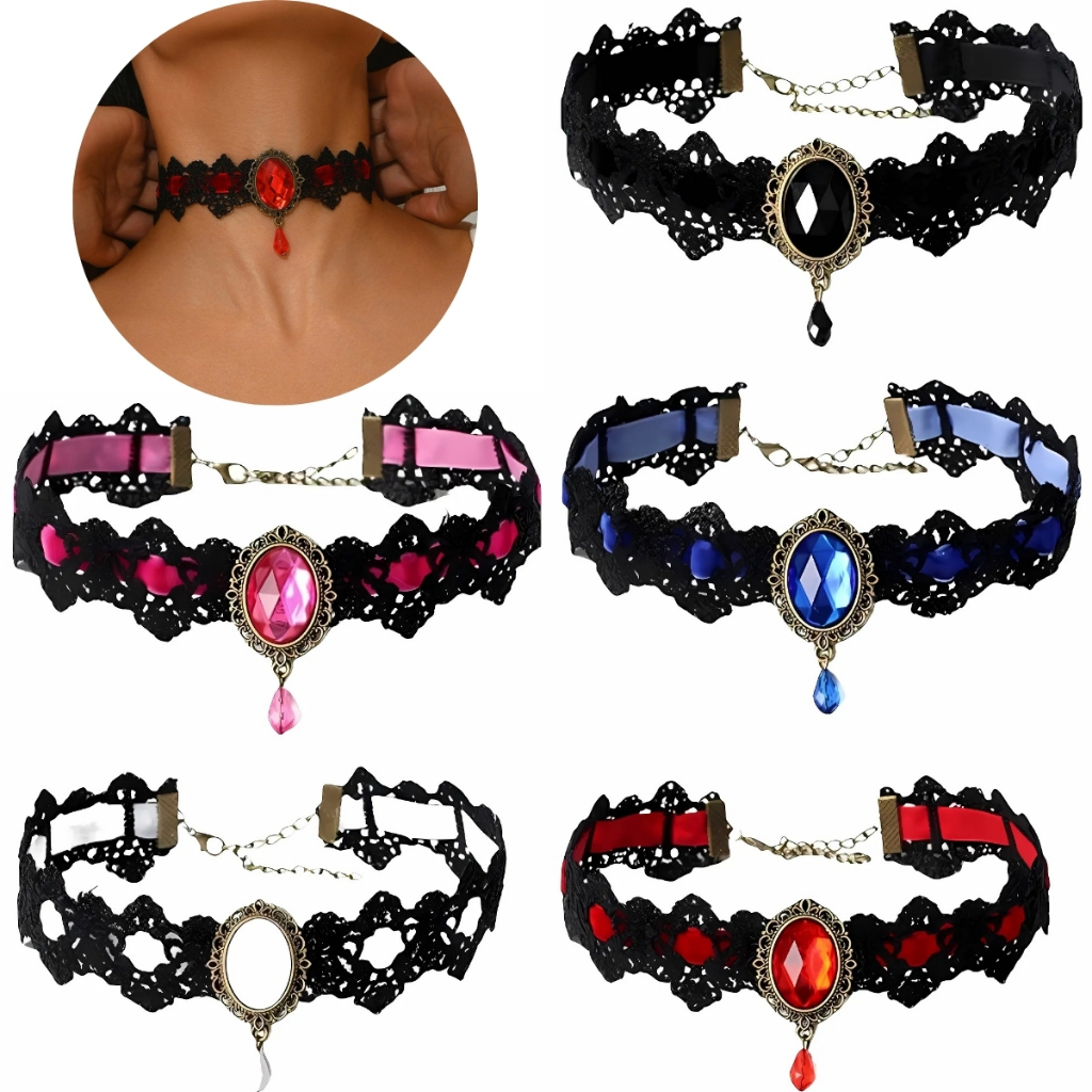 Gargantilha Renda: Onde Comprar | BuscaProdutos