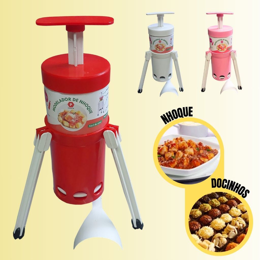 Nhoqueira Manual Modelador Cortador De Nhoque E Brigadeiro em Oferta na Shopee