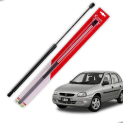 Amortecedor de Porta Malas Tampa Traseira Chevrolet Corsa Hatch Wagon Ano 1994 até 2001 2 Portas