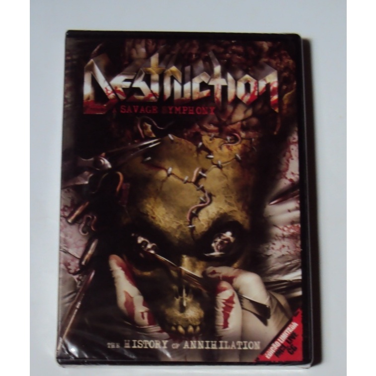DVD + CD Destruction - Savage Symphony - Lacrado