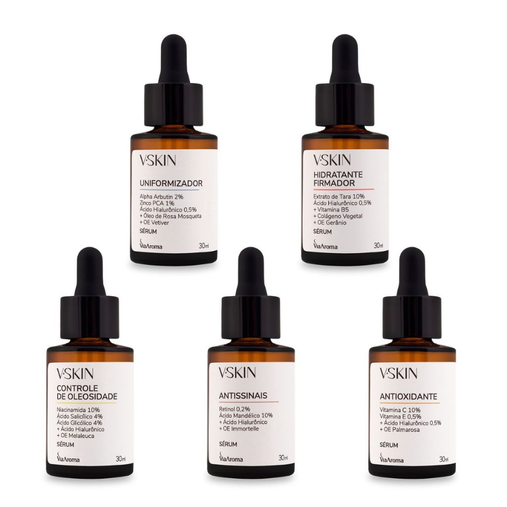 Sérum V.Skin Via Aroma - 30ml		 em Oferta na Shopee