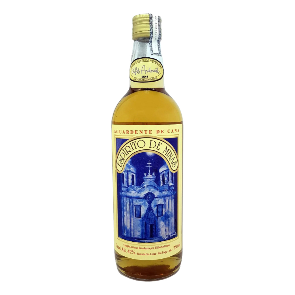 CACHACA ESPIRITO DE MINAS ARTISTAS BRASILEIROS 750ML
