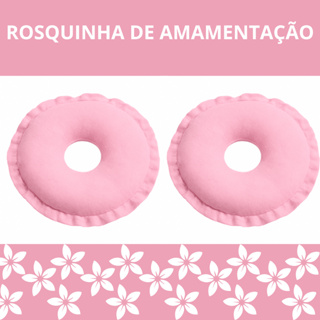 Kits -2 a 5 Pares: Rosquinha de Amamentação Pós-Parto | Proteção e Conforto para os Seios da Mamãe em Oferta na Shopee