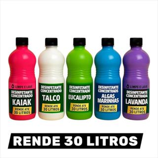 Base Desinfetante Concentrada Rende até 30L com Perfume Premium em Oferta na Shopee