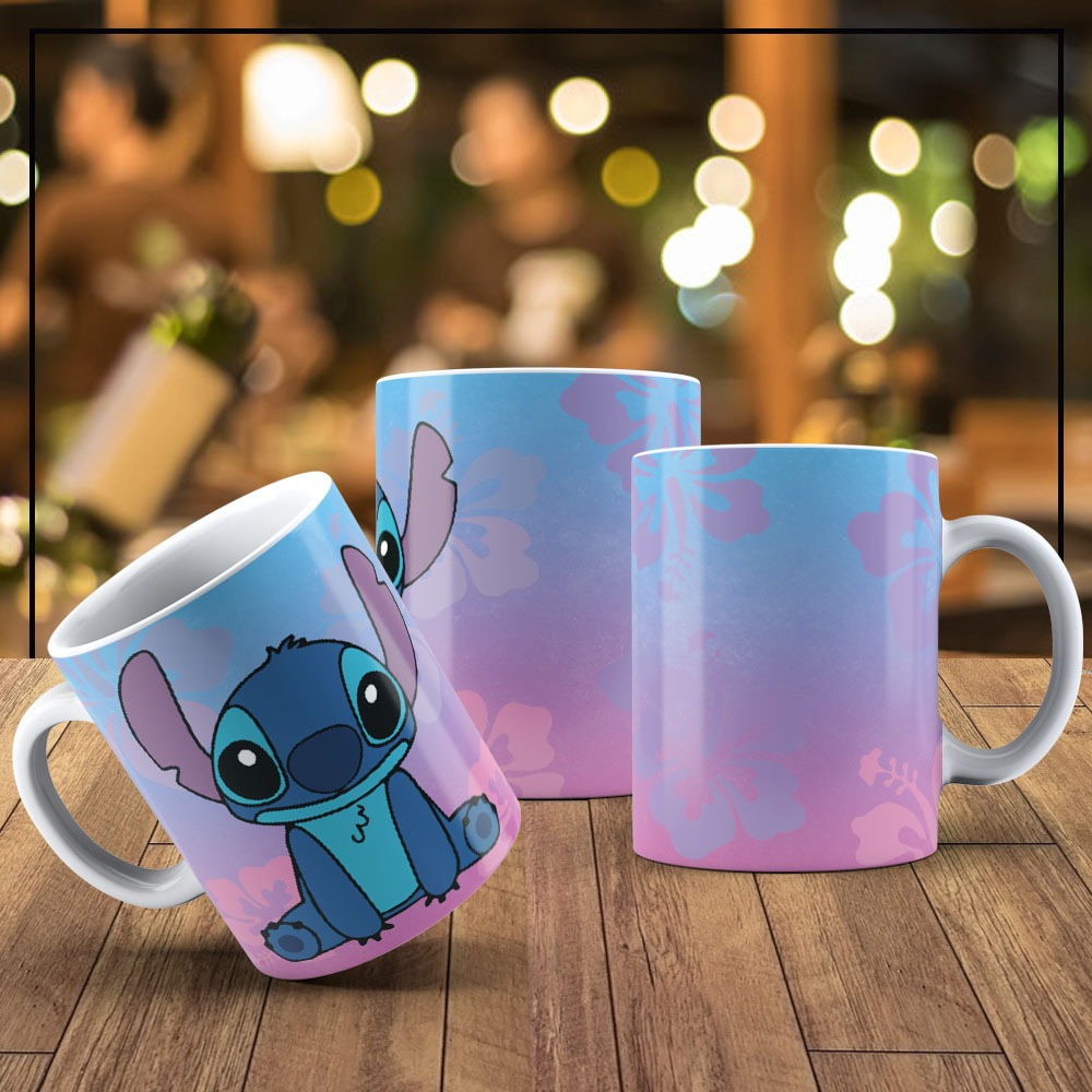 Caneca Infantil Lilo Angel & Stitch, Copo Infantil, Caneca, Brinquedo Infantil, Produto Infantil