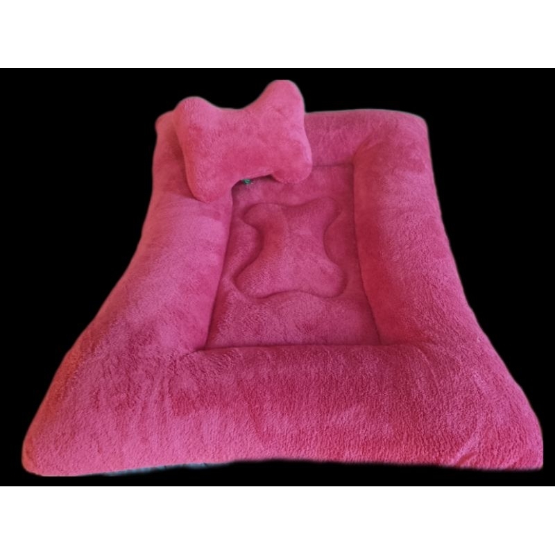 colchonete tapete cama pet soft para cães e gatos V6
