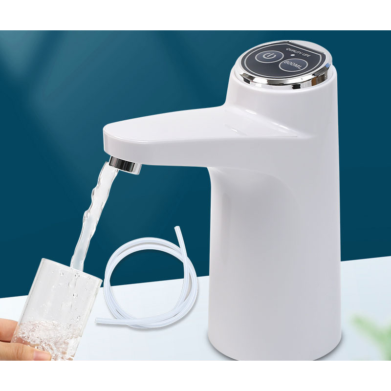Bomba De Água Inteligente Recarregável USB Elétrica Galão Automático em Oferta na Shopee