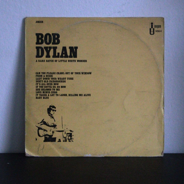LP Bob Dylan – A Rare Batch of Little White Wonder (1976) | Vinil Original Joker