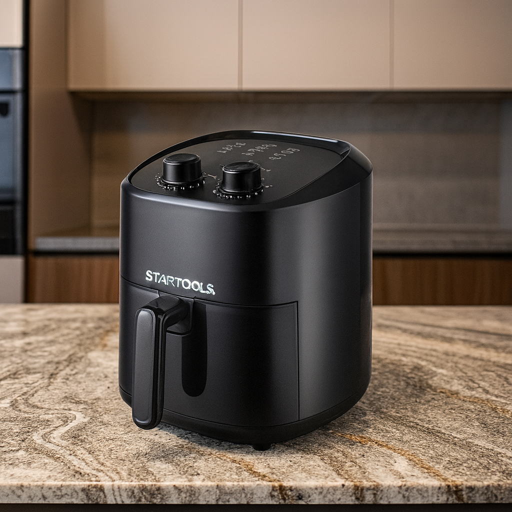 Fritadeira Eletrica Air Fryer 3.4 Litros 1400w 3.4 Litros 127v Sem Oleo Facil E Rapido