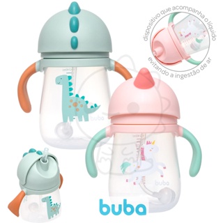Copo Com Canudo Magic Buba Com alça e Tampa copinho Garrafa Garrinha infantil em Oferta na Shopee