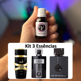 Kit 3 Essências ÁRABE/ALTO PADRÃO de 10ml Perfumes Aromatizantes em Oferta na Shopee