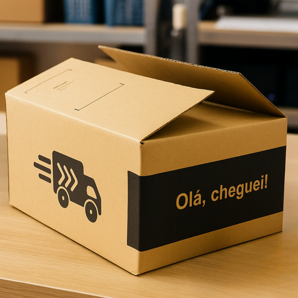 Kit 5 Caixas De Papelão Nobre 30x25x15 Para Embalagens Grande Olá Cheguei Mercado Envios Correio