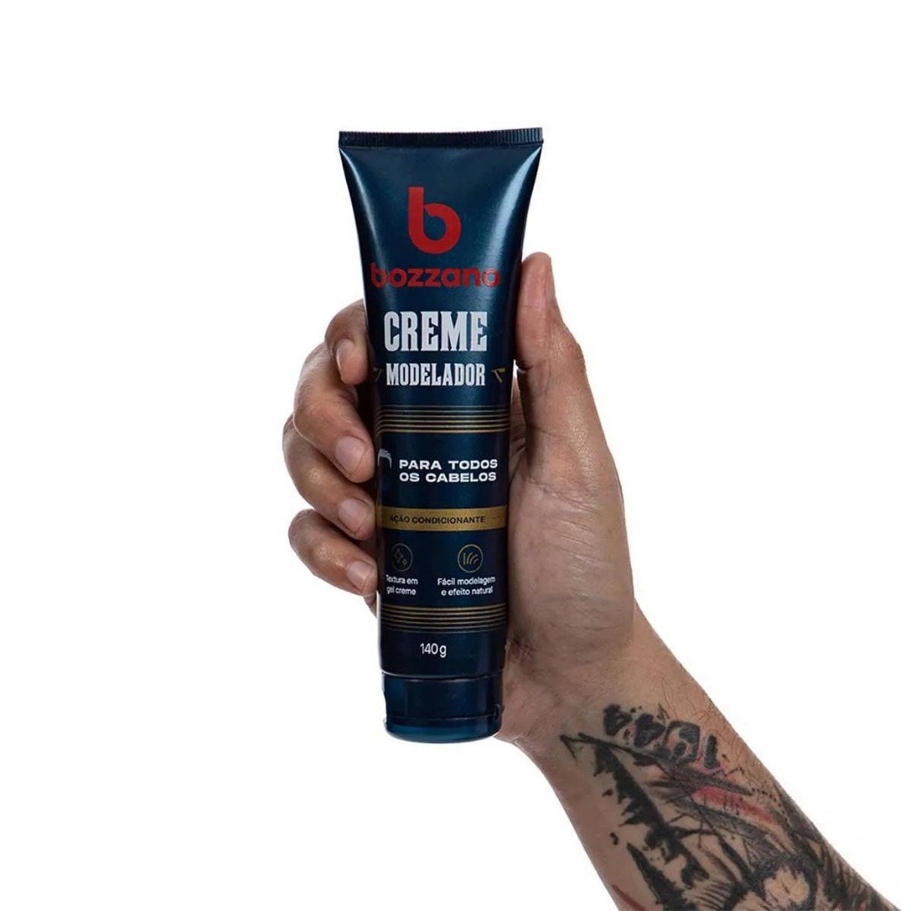 Creme Modelador Capilar Bozzano Com 140g — imagem 2 de 2