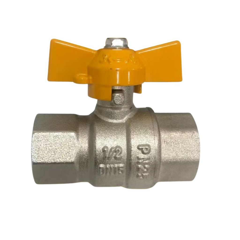 REGISTRO VALVULA ESFERA GAS BORBOLETA RF 1/2 SFERA