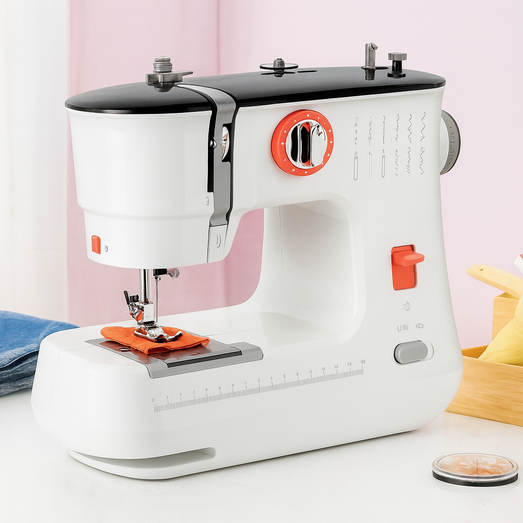 Mini Maquina de Custura Portatil Com Pedal minimaquina de Costura Bivolt 12 Pontos Caseira em Oferta na Shopee