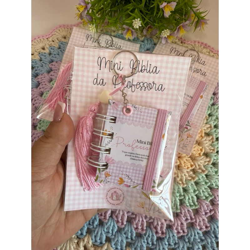 Mini Bíblia para os Professores/Presente dia dos Professores/Lembrancinha para Professor em Oferta na Shopee