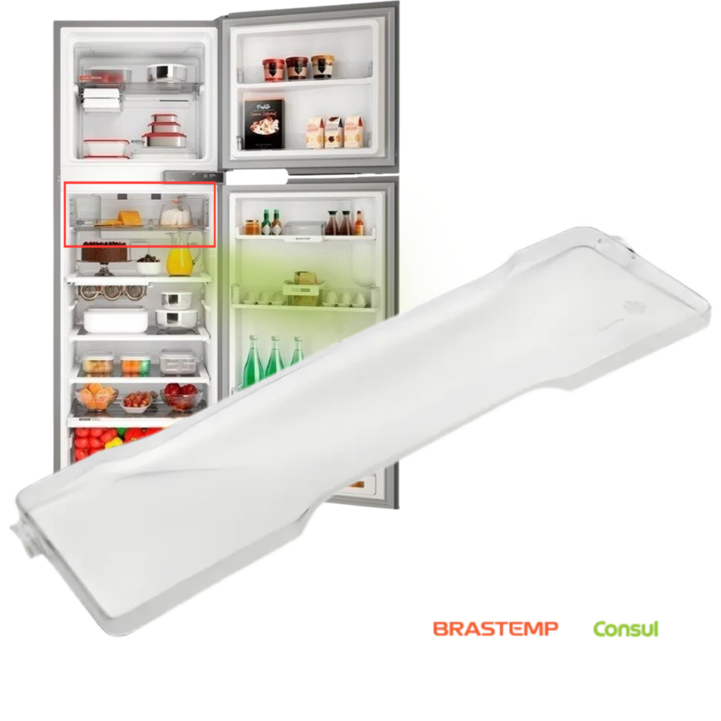 Tampa Compartimento Freezer Congelamento Rápido Geladeira Consul CRM42H CRM43H