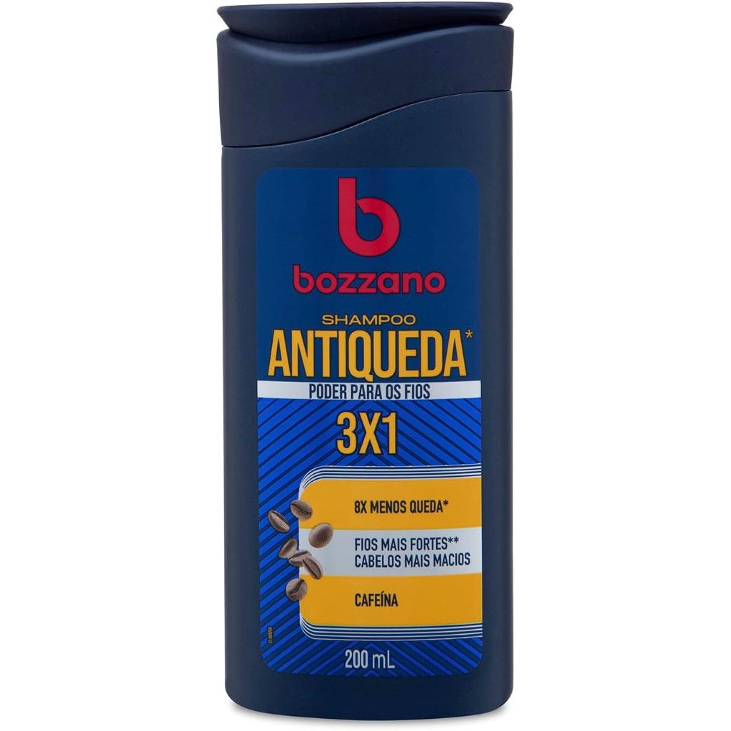 Shampoo Bozzano Antiqueda 200ml em Oferta na Shopee