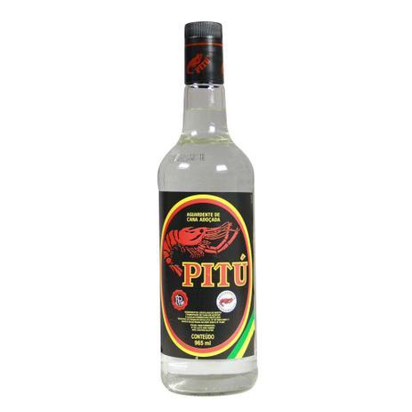 CACHACA PITU GARRAFA 965ML