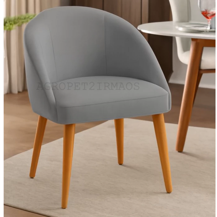Kit 2 Cadeiras Decorativas Poltrona Lua para Sala — foto 6