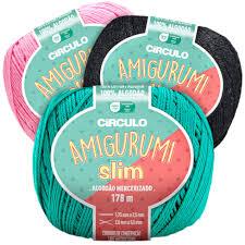 Fio Amigurumi Slim 178m 70g Circulo em Oferta na Shopee