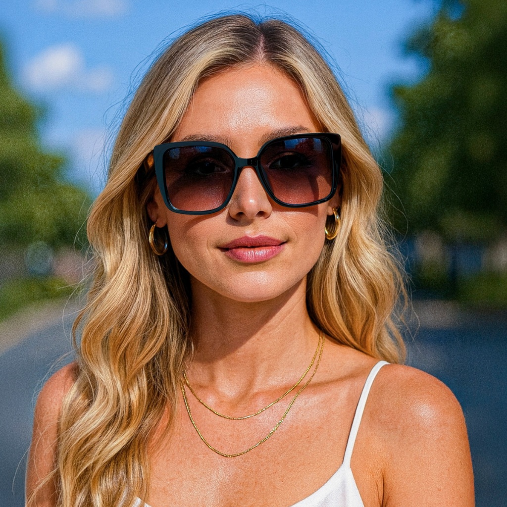 Óculos de sol feminino luxo gatinho várias cores UV400