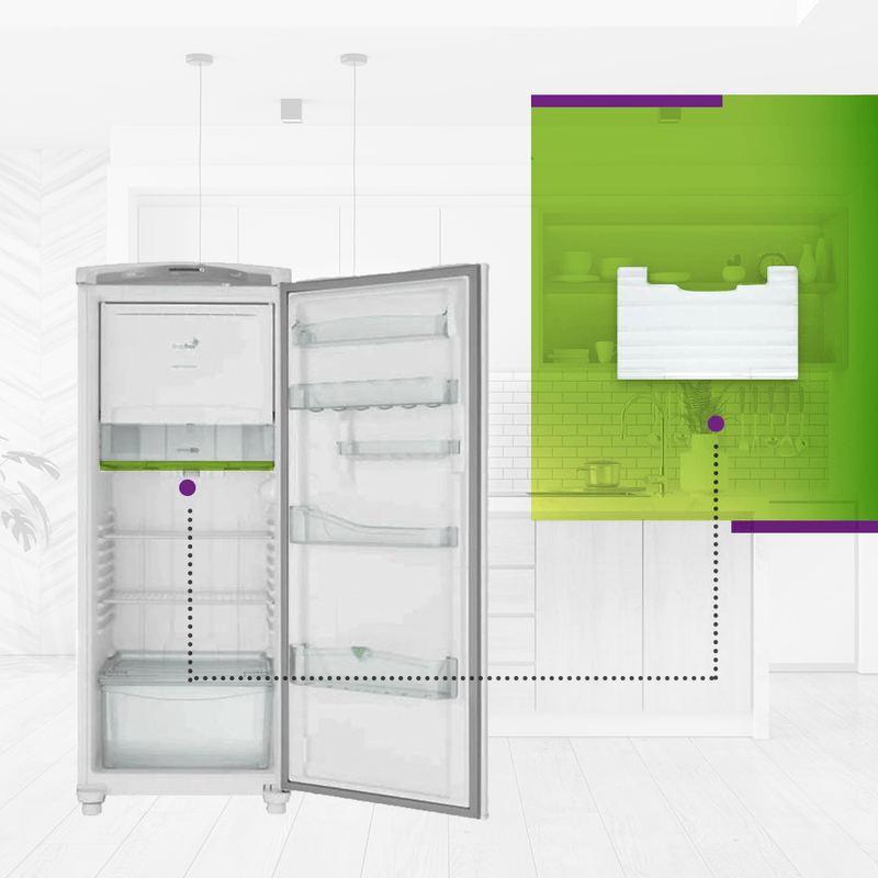 Prateleira Cold Room Verde Cristal Refrigerador Consul Original W10169457