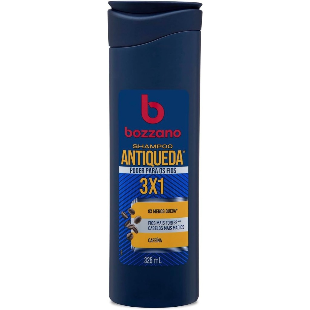 Shampoo Bozzano Antiqueda 325ml em Oferta na Shopee