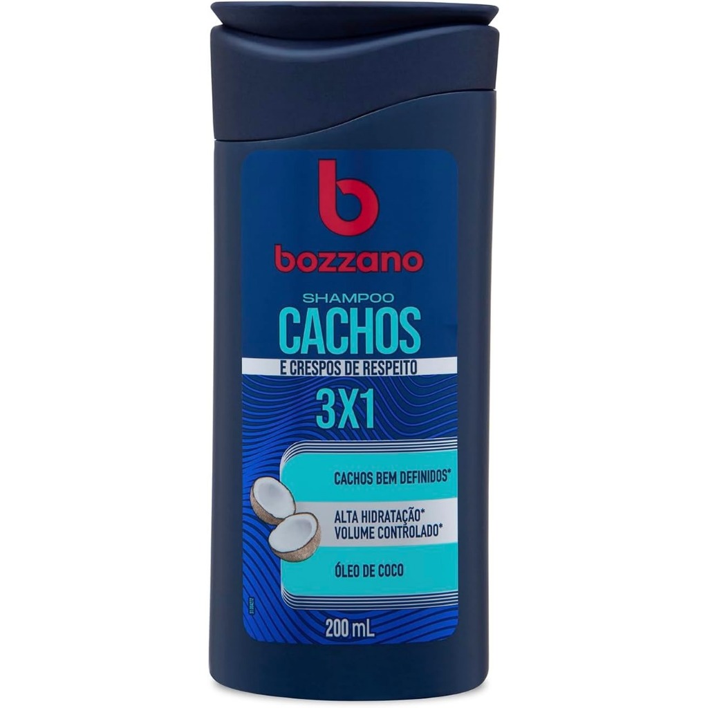 Shampoo Bozzano Cachos 200ml