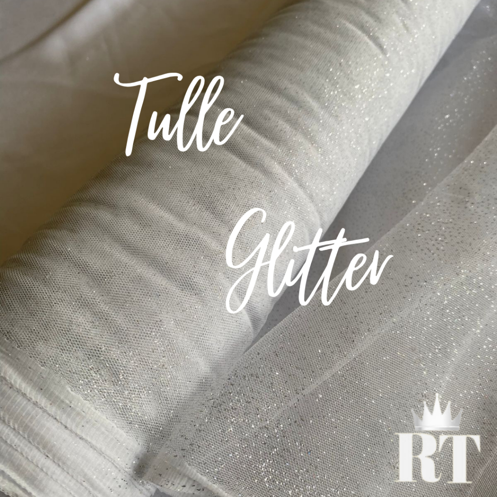 5 METROS DE TECIDO TULE GLÍTER (TULE COM BRILHO)  5m x 1,50m VÁRIAS CORES!!!