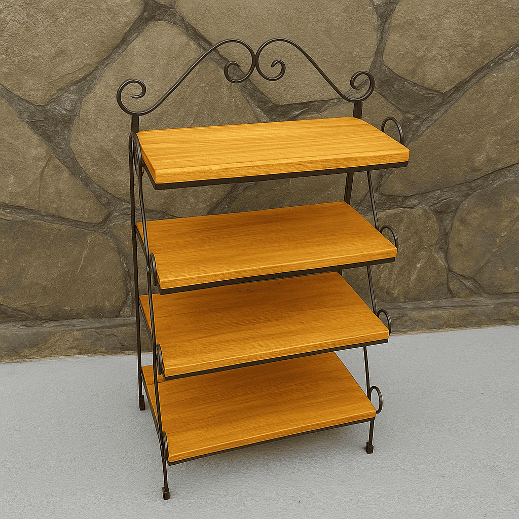 Sapateira G em forma de prateleira para cozinha porta vaso extra g