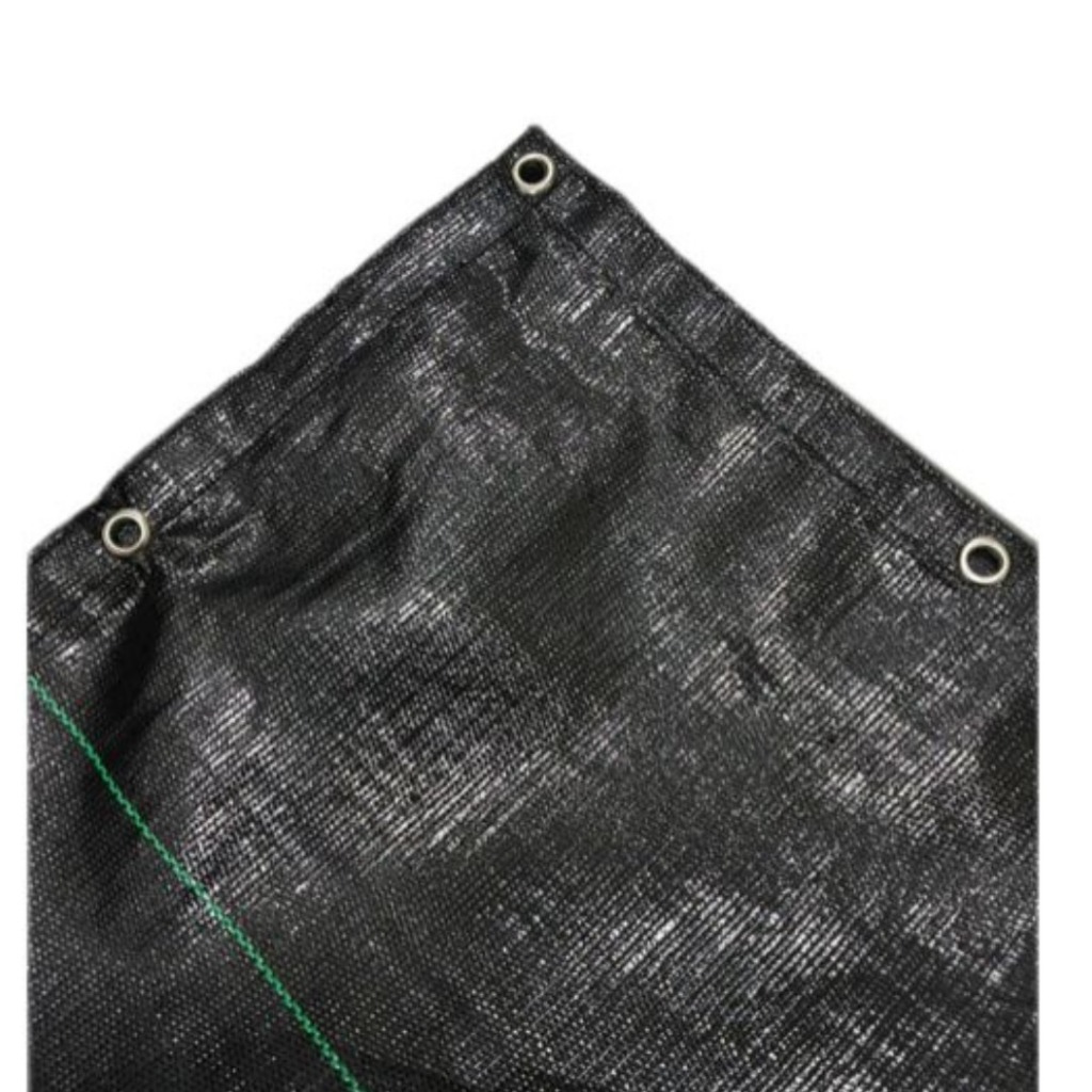 Ráfia De Solo 4x6 M Preta Polysolo Com Ilhós em Oferta na Shopee