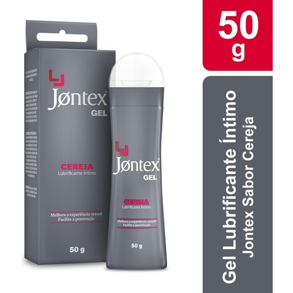 Lubrificante Íntimo Jontex Gel Cereja 50g
