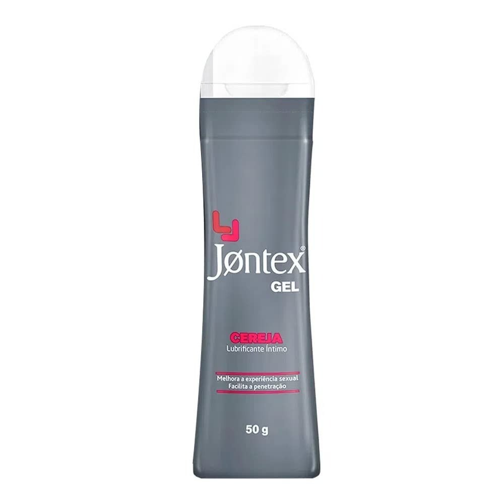 Detalhes do Lubrificante Íntimo Jontex Gel Cereja 50g
