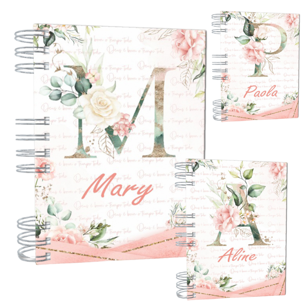 Agenda 2026 - Personalizada - Alfabeto - Capa Dura - Datada