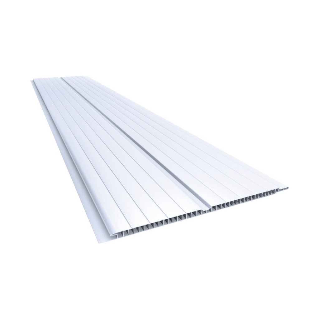 Forro Pvc Frisado Branco 20cm largura X 7mm espessura - Réguas com 100 cm cada em Oferta na Shopee