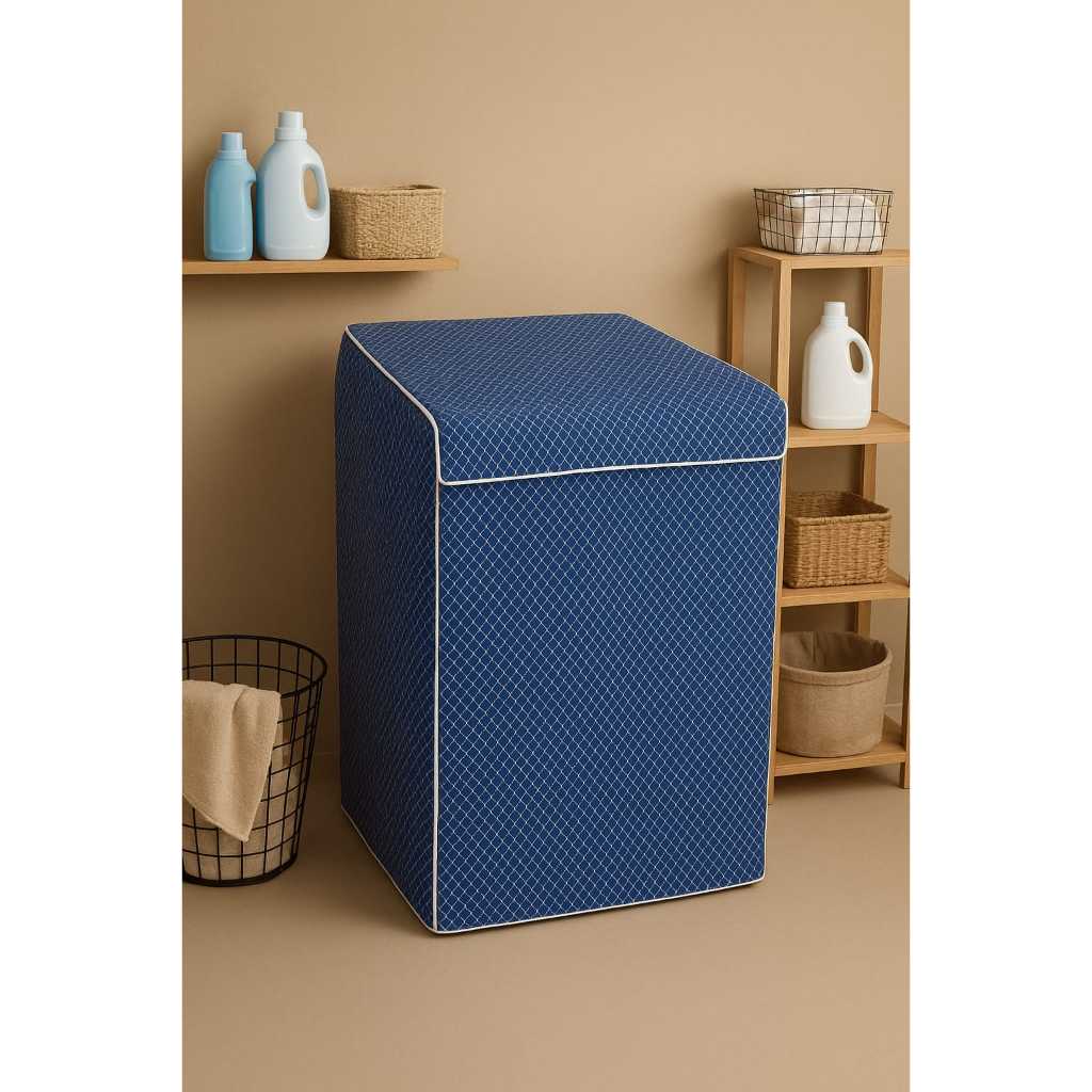 Capa Maquina Lavar Roupa Flanelada (G) MARROCOS Panasonic Midea Brastemp 13/14/15 kilos