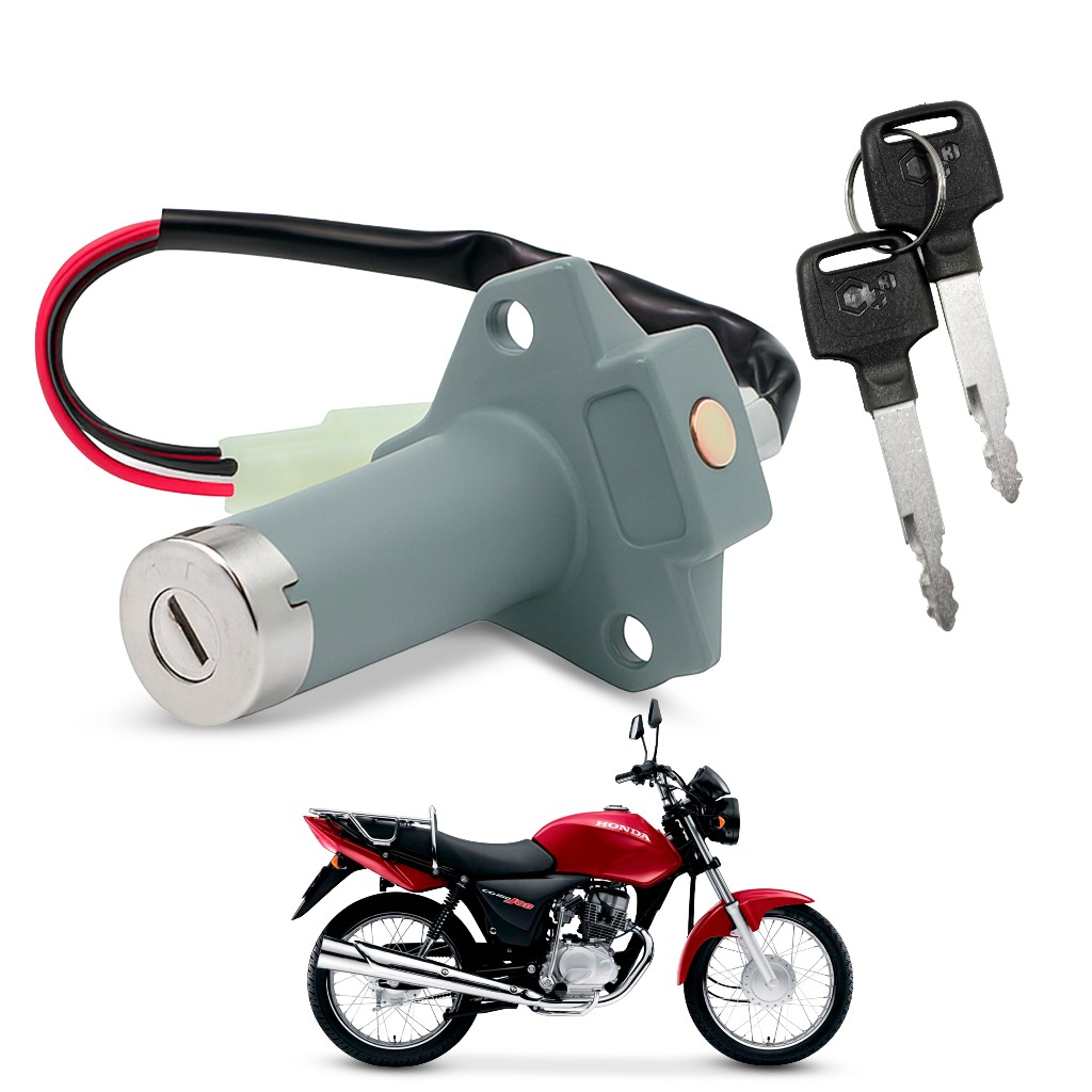 Chave de Ignição Moto Honda CG 150 Titan KS ES ESD 2004 a 2008