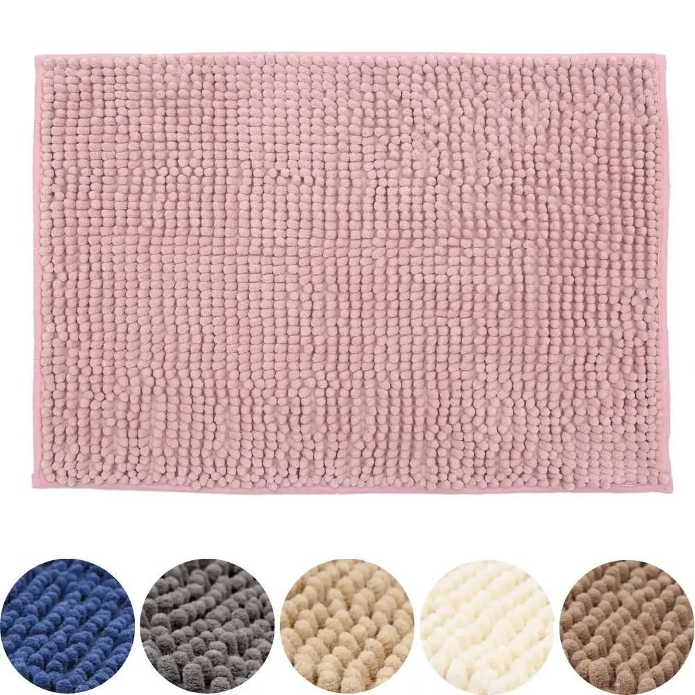 Kit 4 peças Tapete De Banheiro Antiderrapante Bolinha Microfibra Barato