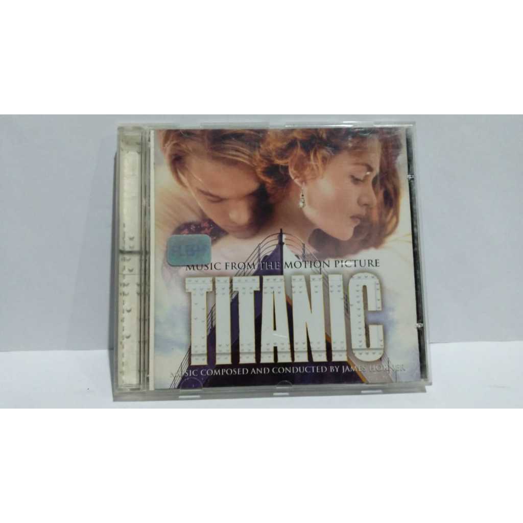 Cd de música trilha sonora de filme Titanic.