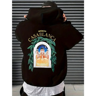 Blusa Moletom Canguru Com Capuz Casablanca Raja Novidade Promoção Envio Rápido em Oferta na Shopee